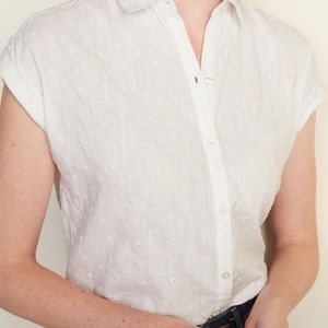 Old Navy NWT Textured Button-Front Shirt